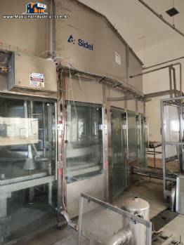 Linha de sopro rinser envasadora rosqueadora combi Sidel Universal 2 eco ano 2013