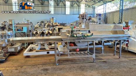 Cortadora e recheadora de p�o de alho baguete e bolinha M�quinas DOM